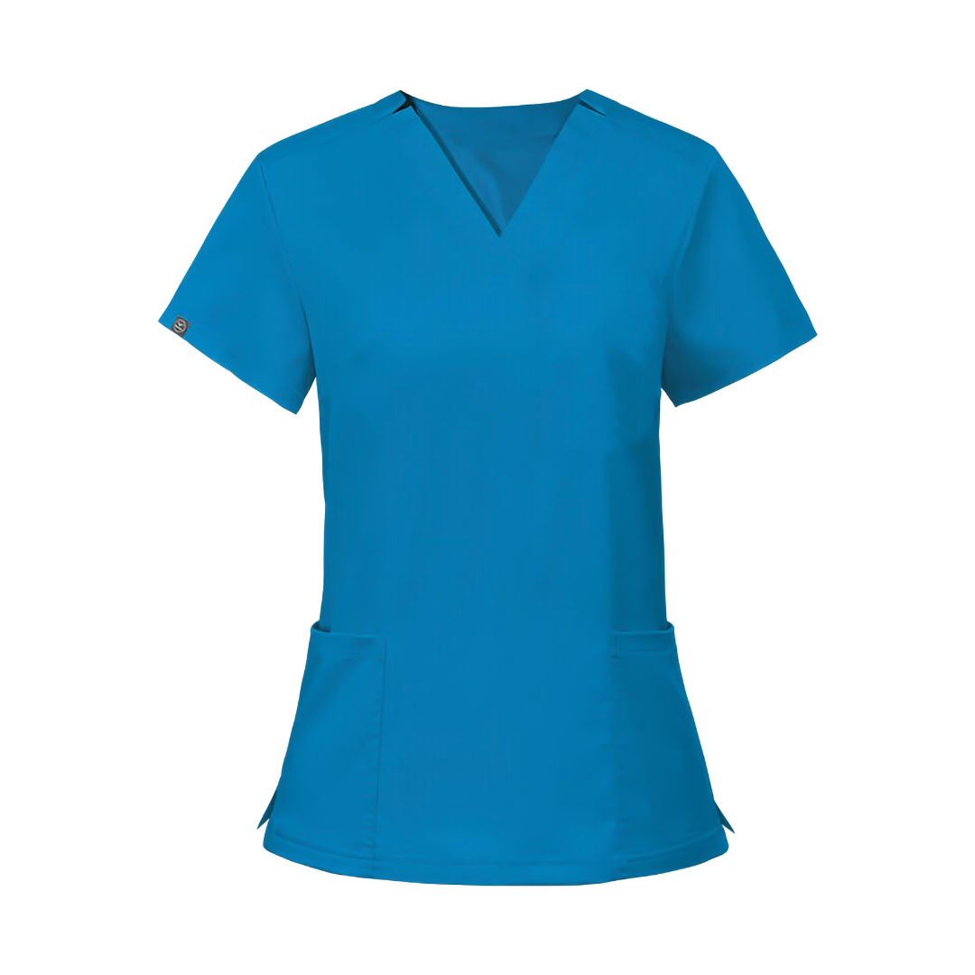 Turquoise V-Neck Top (Unisex)