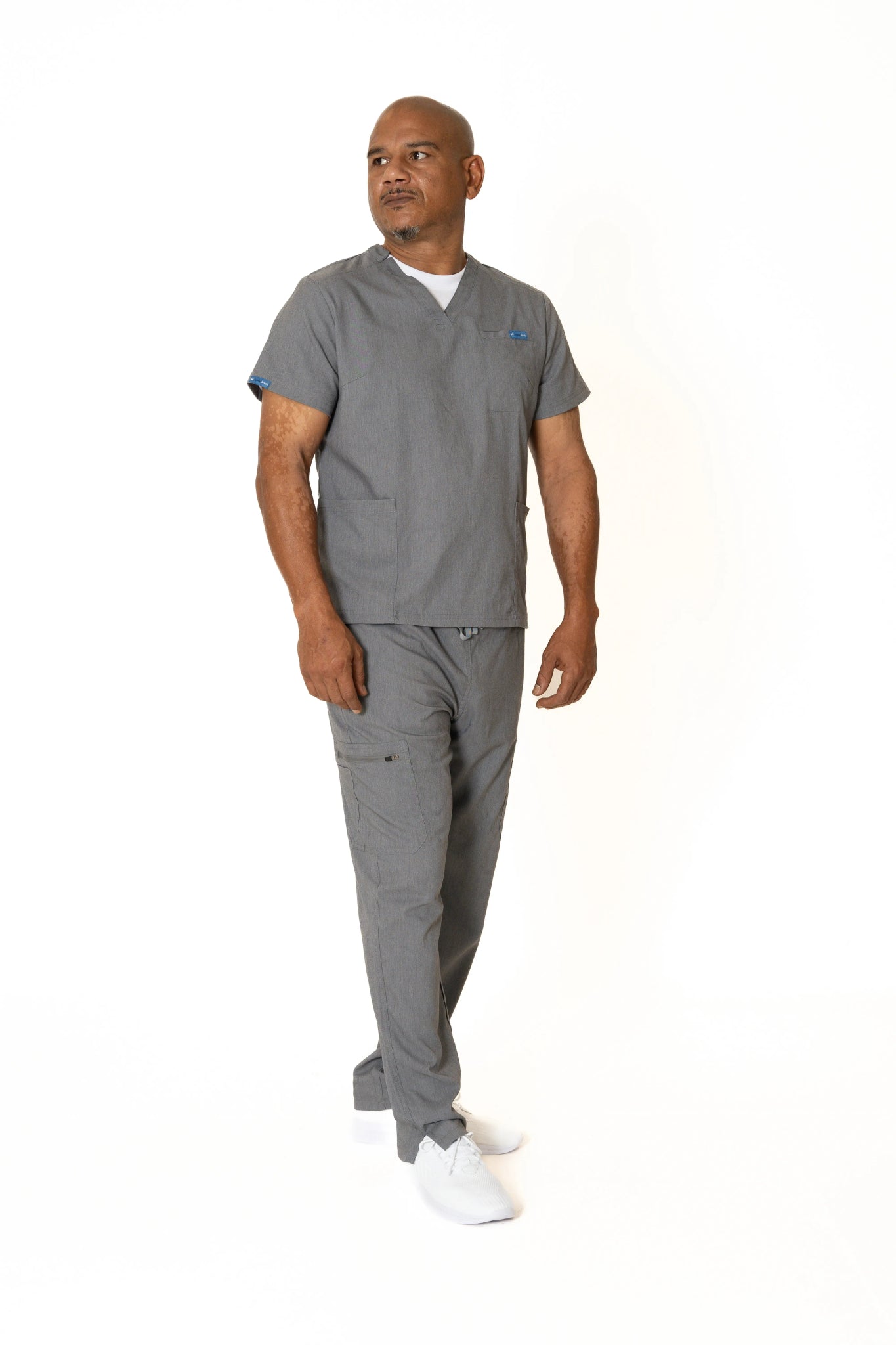 Heather Gray  Flare Leg Pants (Unisex)