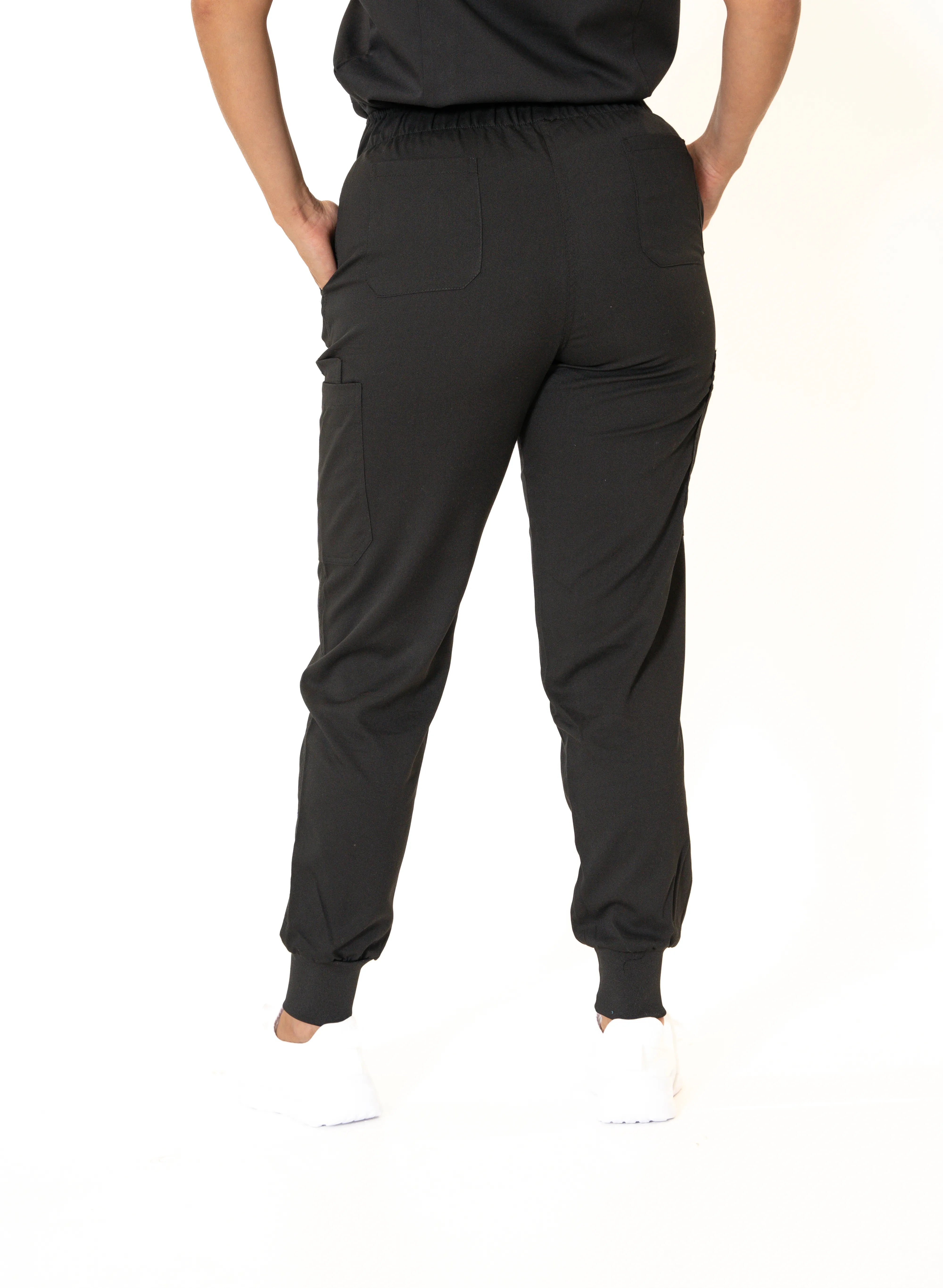 Black Round Neck Top