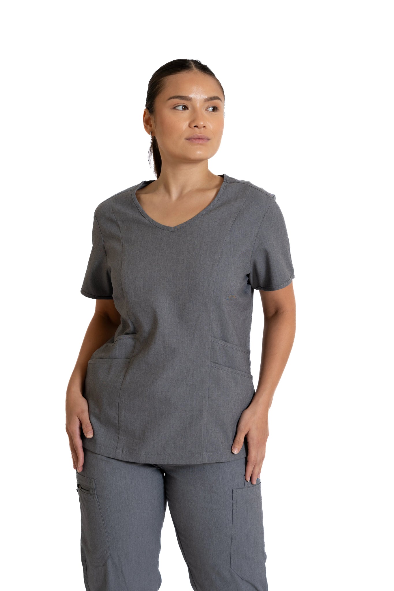 Heather Gray  Flare Leg Pants (Unisex)