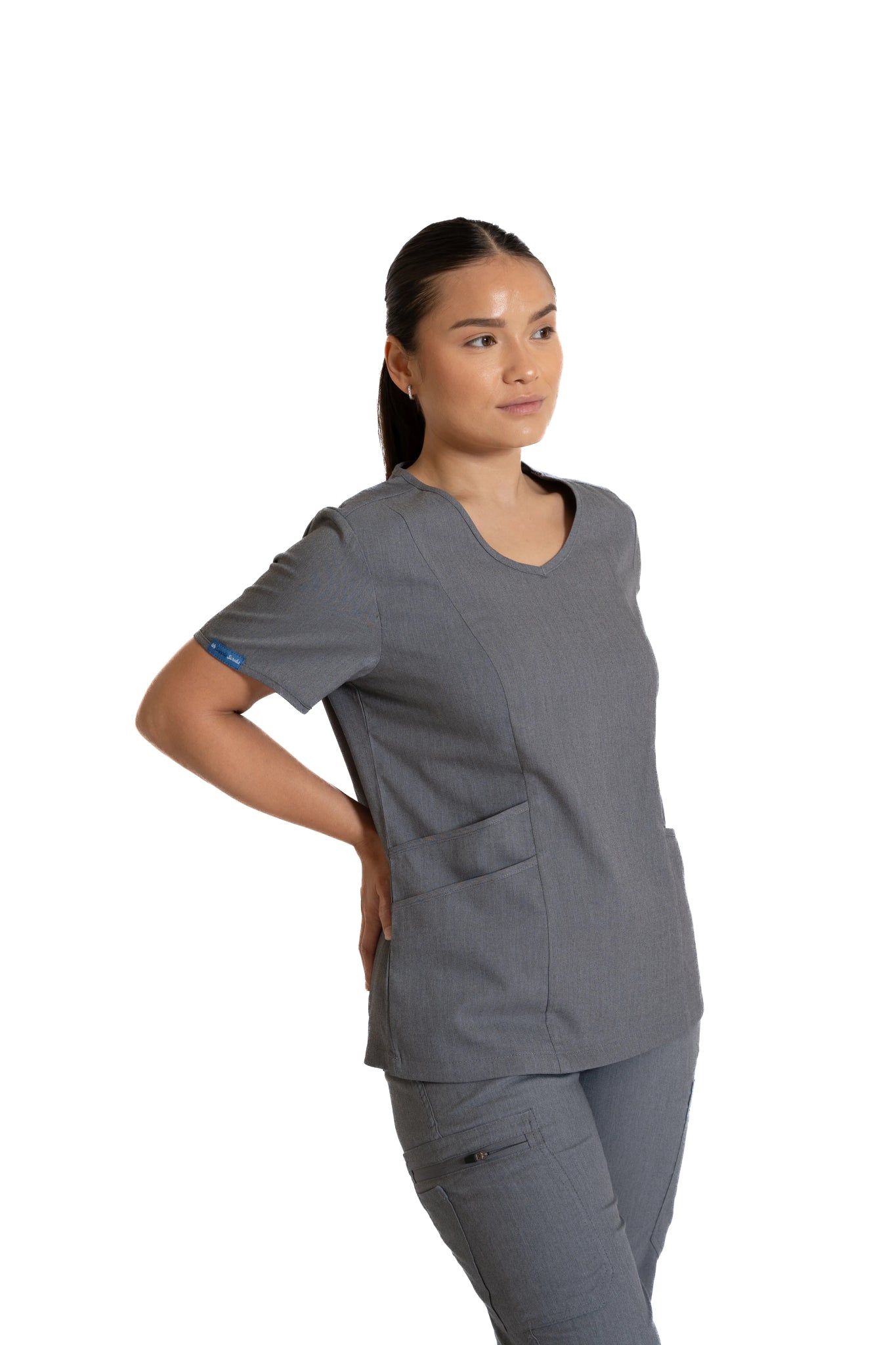 Heather Gray  Flare Leg Pants (Unisex)
